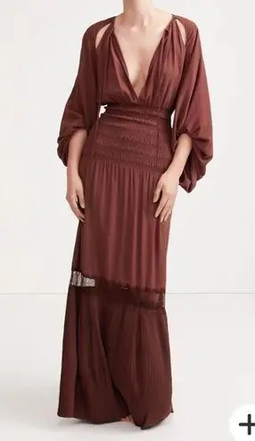 Bella Osiris Dress in Chocolate Size 2