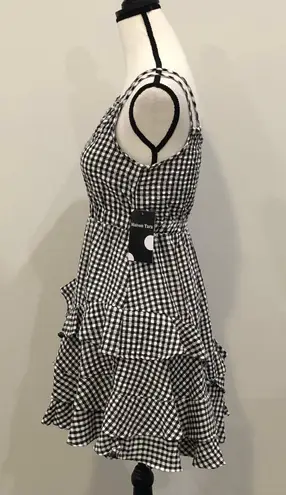 Maison Tara Seersucker Gingham Dress