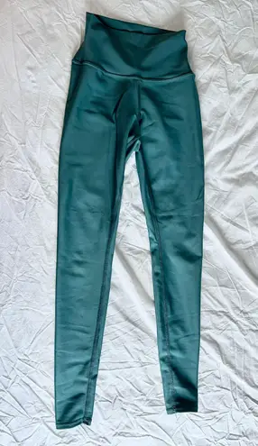 Alo Yoga Alo Air Lift Airlift Leggings Dark Green XS