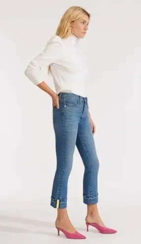 Veronica Beard 💕💕 Carolyn High-Rise Baby Boot Jeans ~ Pacific Blue 26 NWT