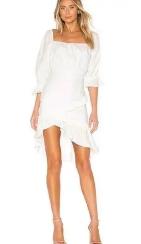 Majorelle Avalyn Mini Dress in White - Size XS