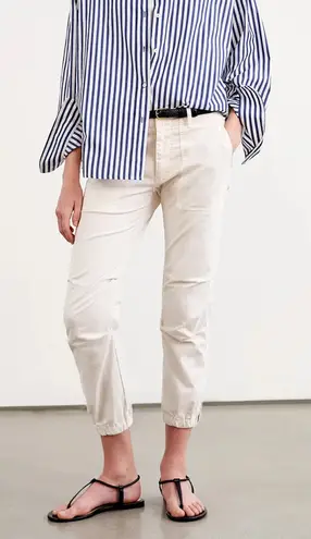 Nili Lotan Cropped French Military Pants Ankle Zip NWT 10