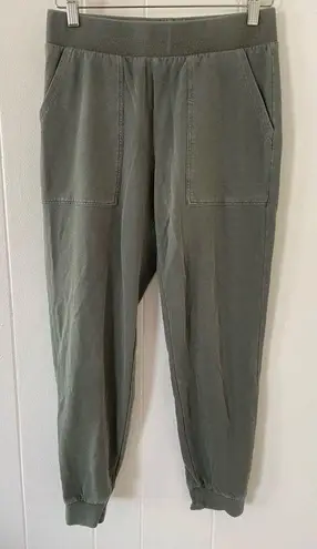 Marine layer Sammi Jogger Sweatpants in Dusty Olive Size Medium Gently Used
