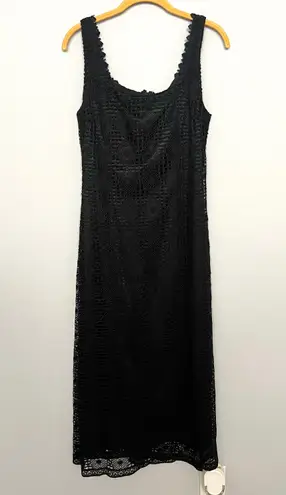 Alex Evenings Vintage Black Bodycon MIDI Dress