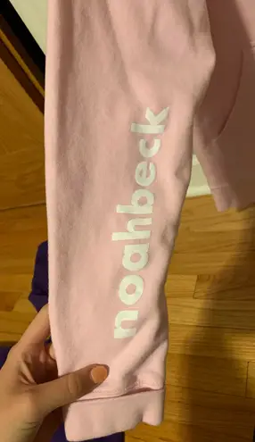 Noah beck merch pink hoodie hotsell