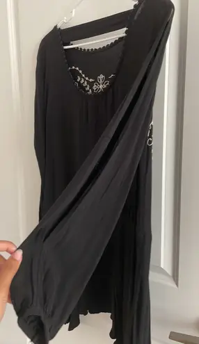 Xhilaration Black Flowy Dress