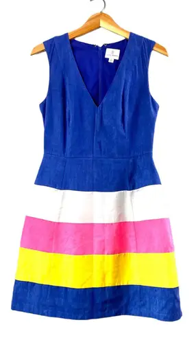 Julie Brown Preppy Color Block NYC Dress 4