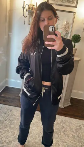 Mumford Sons Bomber Jacket Black 53 73 Off Retail From Danielle