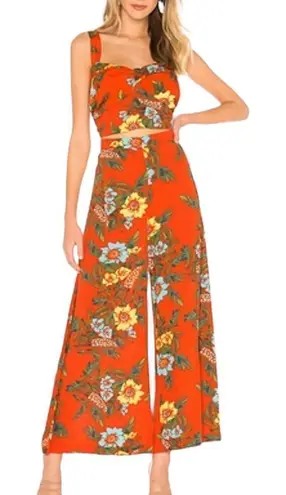 Free People  Blue Horizon Set in Orange size 0 thumbnail 1
