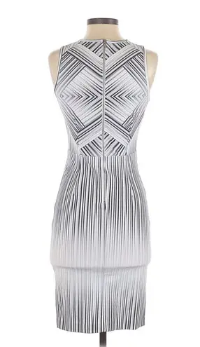 Torn By Ronny Kobo Dress S Yonal Maze Print Cutout Luxury Cocktail Party Event