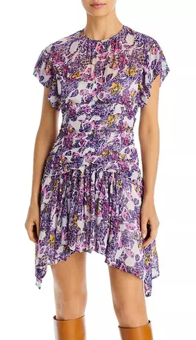 IRO Janek Flutter Sleeve Dress