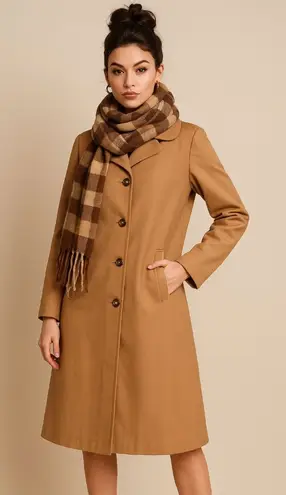 Unbranded M Polyester Brown Button