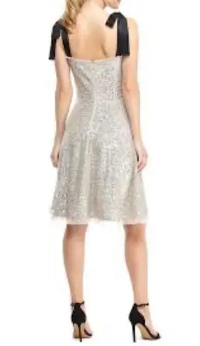 Gal Meets Glam | Diana Sequin Waterfall Dress Cocktail Tie Shoulder 4