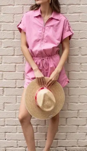 Pistola Meg Zip Front Romper Flamingo M