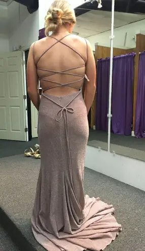 Sparkly Pink Formal Dress Size 2