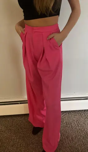 idem Ditto Hot Pink Wide Leg Trousers - New With Tags