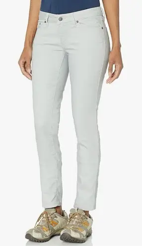 prAna Ecru off white skinny low rise jeans size 4