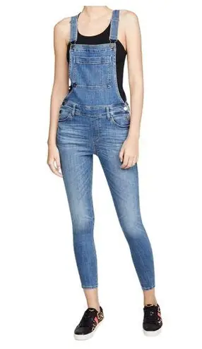 DL1961 NWT Florence Burrow Mid-Rise Skinny Overalls Jeans Size 26