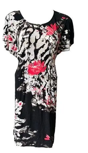 Soma Intimates Super Soft Jersey Scoop Neck Flutter Sleeve Dress, Sz XS