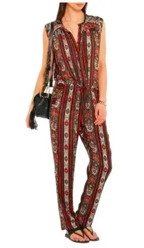 Isabel Marant Etoile Tad Floral Print Jumpsuit Size 2 / Medium