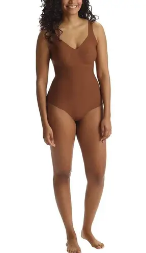 Commando  Butter Soft-Support Bodysuits BSS401 Cinnamon Brown XL NWT