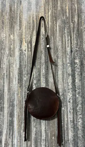 Cowhide crossbody Brown