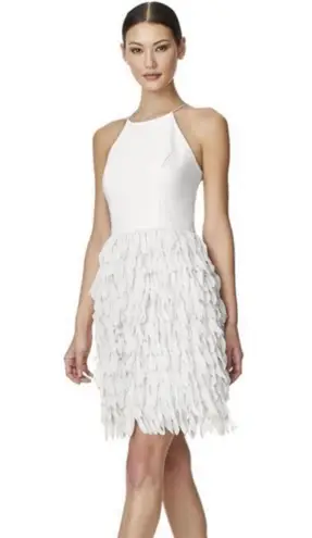 Aidan Mattox NEW AIDAN BY AIDEN MATTOX Dress Size 2 Tiered Halter Bridal Wedding Bride NWOT