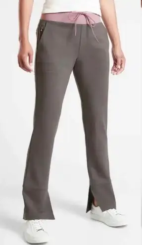 Athleta  hermosa color block flare legs pants‎ size medium thumbnail 1