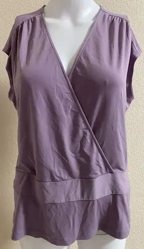 New York & Company | Purple Stretch Deep V