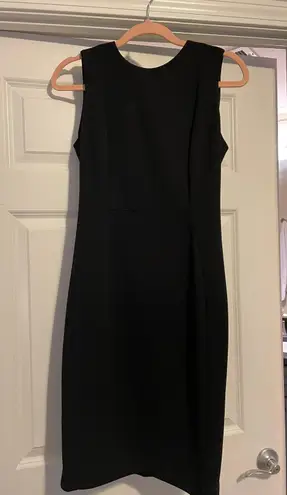 Calvin Klein Black Office Dress