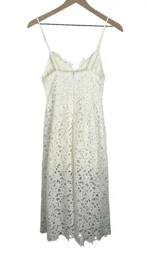 ASTR ‎ the label Women's Lace A-Line Midi Dress White Size Small Party Summer