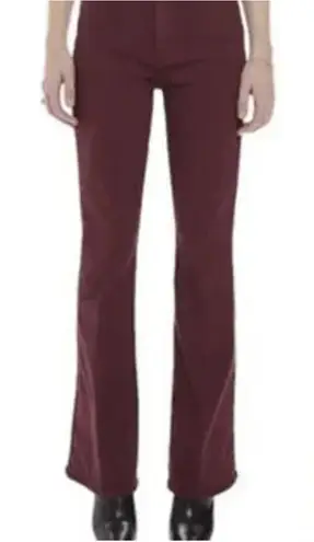 NWT Mother Women's High Waisted Weekender Skimp in Play Date, Size 27 Red