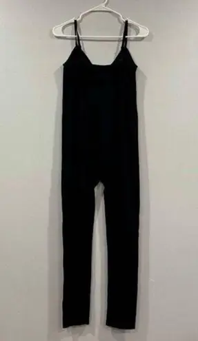 Hatch The Body Rib Unitard Black Ribbed Jumpsuit Maternity Bodysuit XL Size undefined