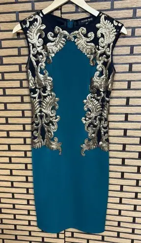 Tadashi Shoji Green Dress Size XS