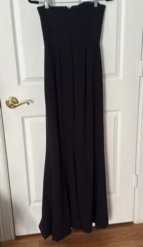 Dress the Population Black Strapless Evening Gown size medium