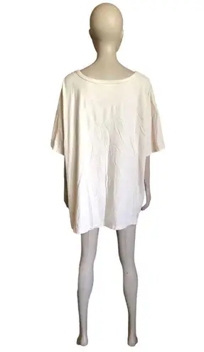 Aerie  Light Tan Short Sleeve Oversized Top