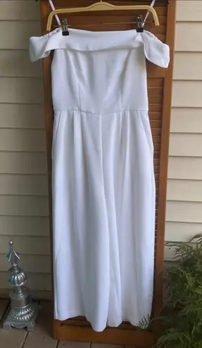 BCBGeneration White Jumpsuit