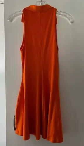 ZARA  Orange Cotton Dress