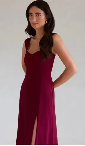 Park & Fifth Hastings Dress in Burgundy- Medium