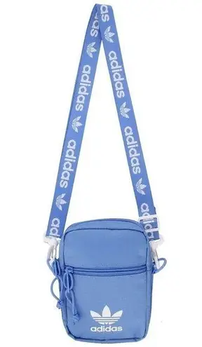 Adidas  nwt Originals Festival Crossbody Bag Adult, Real Blue, One Size