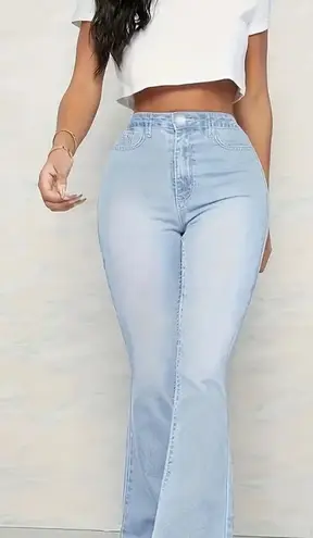 Light Blue Jeans Size 4X Fits US 20