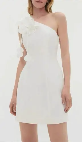 AJE CAMILLE MINI DRESS 8 White