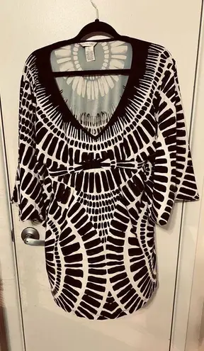 Trina Turk  Swimsuit Cover Up Algiers Print Tunic Womens SZ L