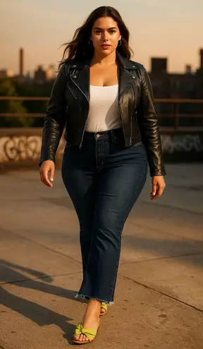 Silver Jeans Vintage Co Suki Slim Bootcut Dark Wash Distressed Hem Denim Sz 18