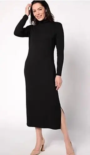 Women's black Control Finespun Jersey Tummy
Control Midi Dress Petite M Size undefined