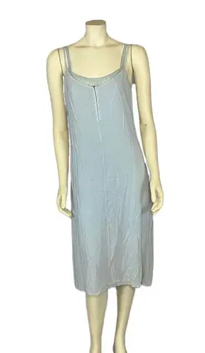 Transit Par Such slip dress and under slip in a light blue size 4