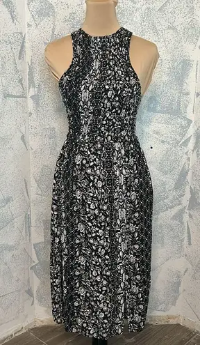 Mimi Chica Sleeveless Black Floral Dress size S