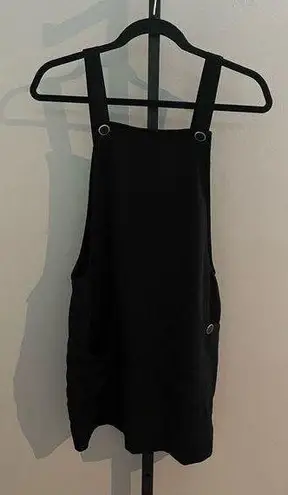 Mango  Casual Black Pinafore Dress Size 4