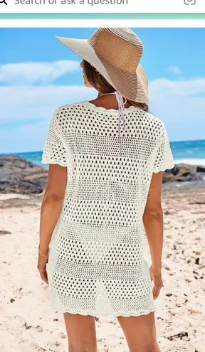 Amazon Crochet Dress / Swim Cover Up