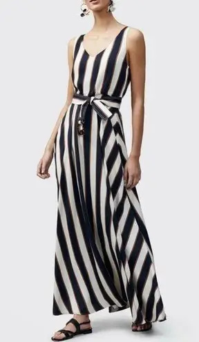 NEW Lafayette 148 New York Memphis Maxi Dress 2 Black